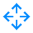 Arrows pointing in opposite directions