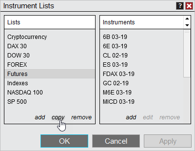 CopyInstrumentList